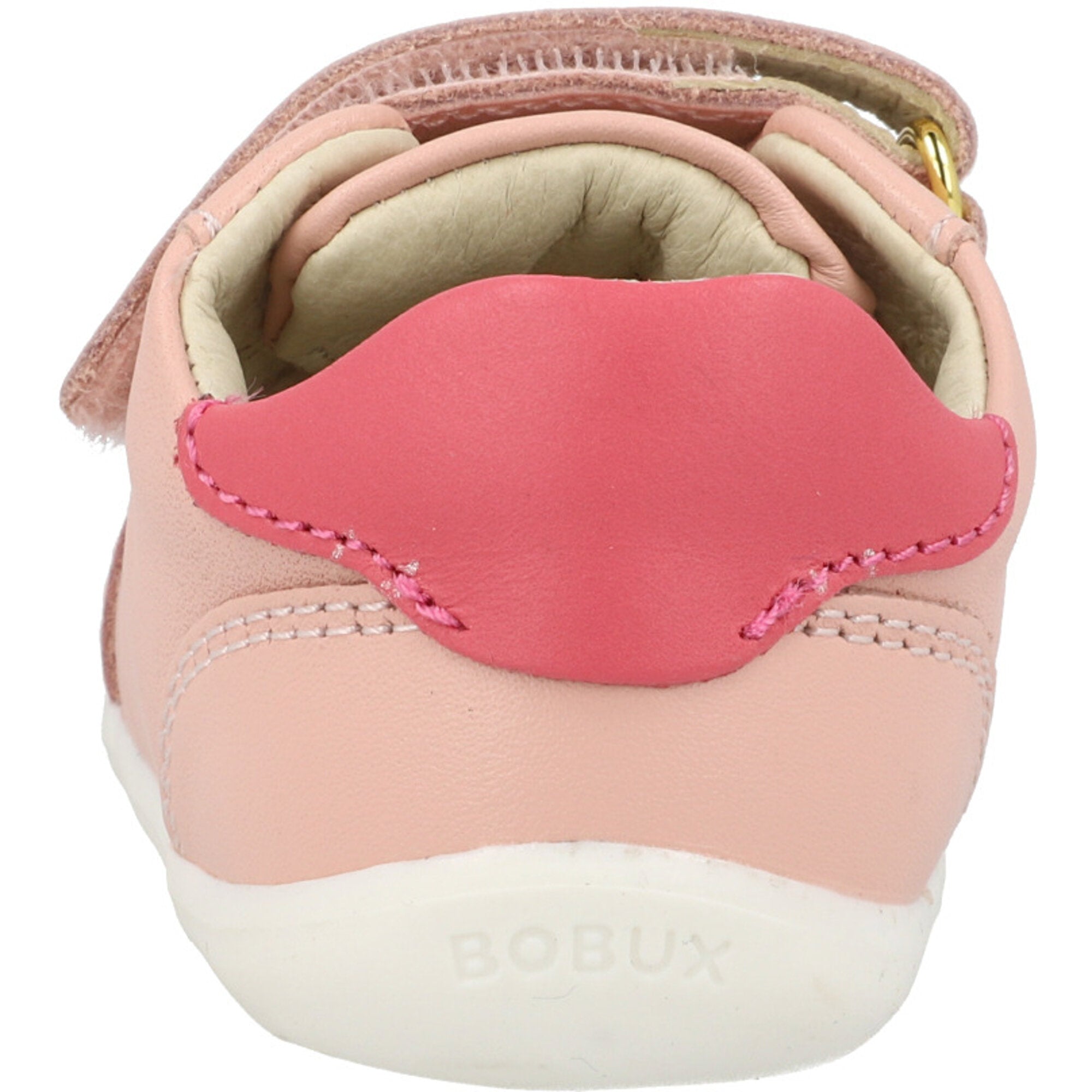 Bobux Step Up Riley Seashell/Guava 732121