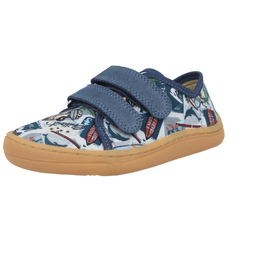 Froddo Barefoot Canvas Light Blue G170037912