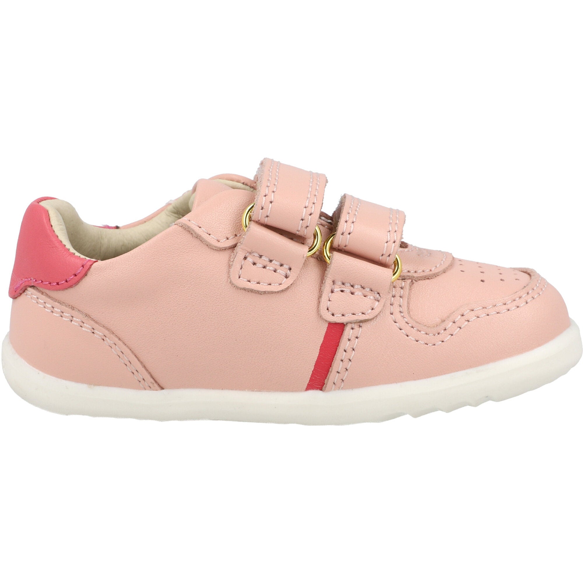 Bobux Step Up Riley Seashell/Guava 732121