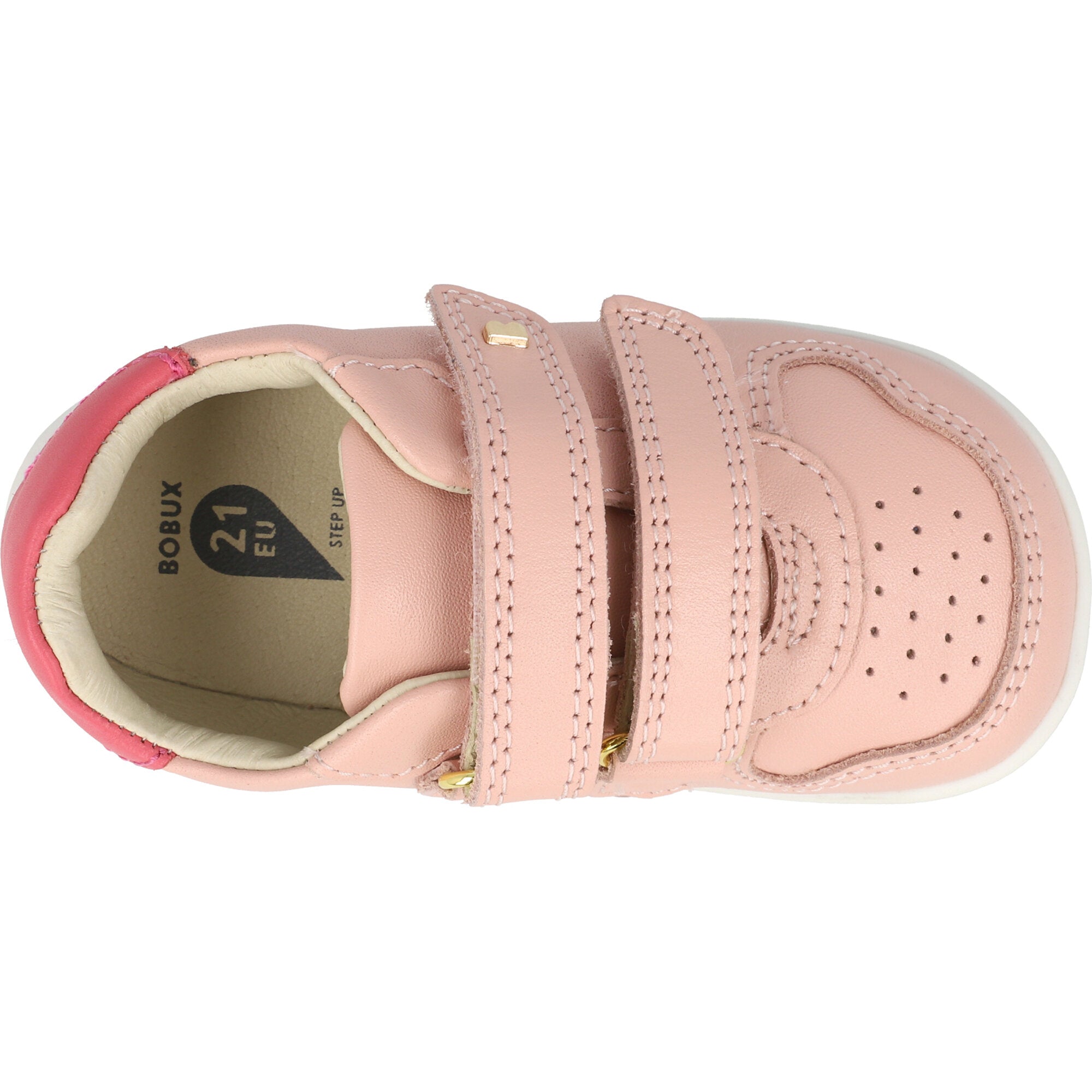 Bobux Step Up Riley Seashell/Guava 732121