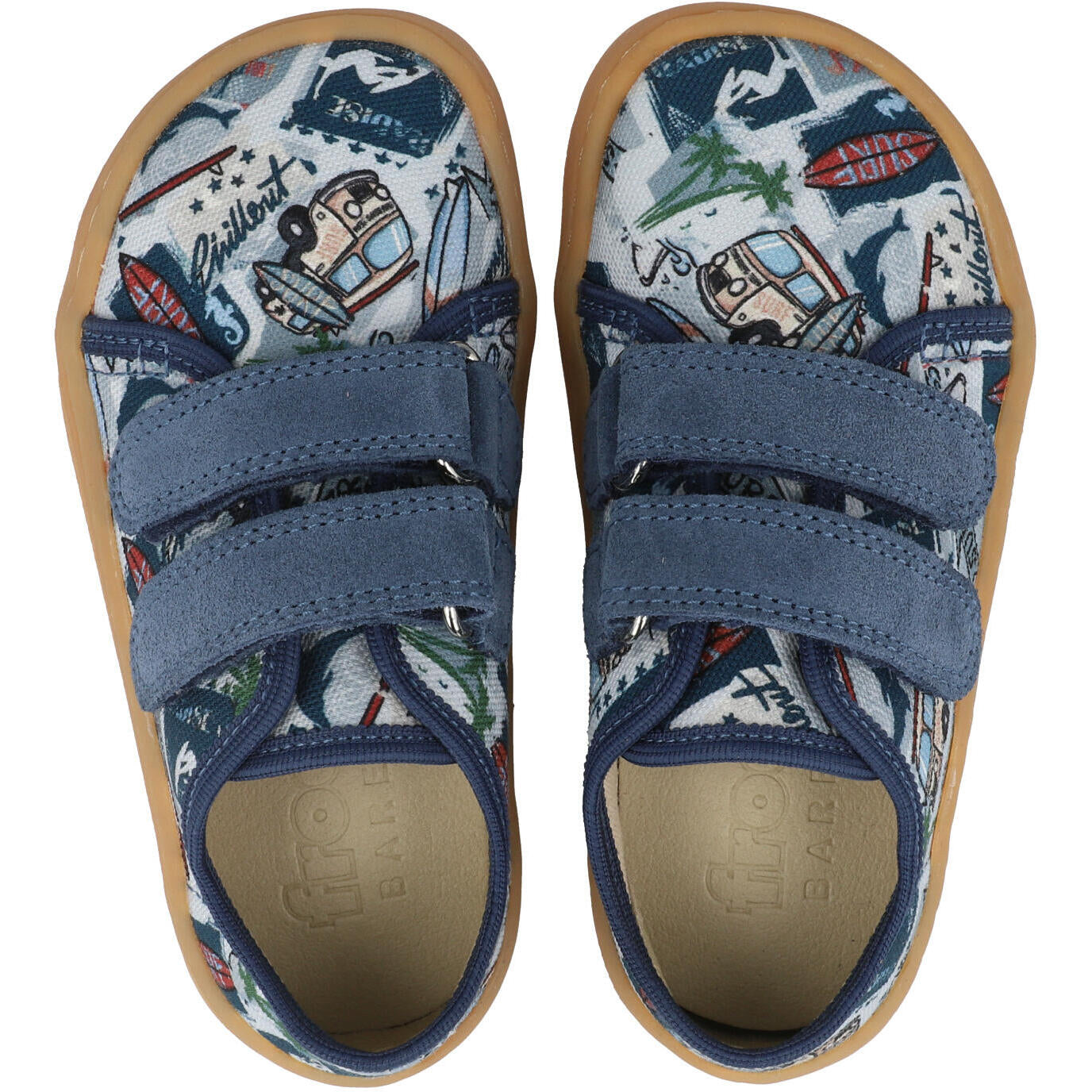 Froddo Barefoot Canvas Light Blue G170037912
