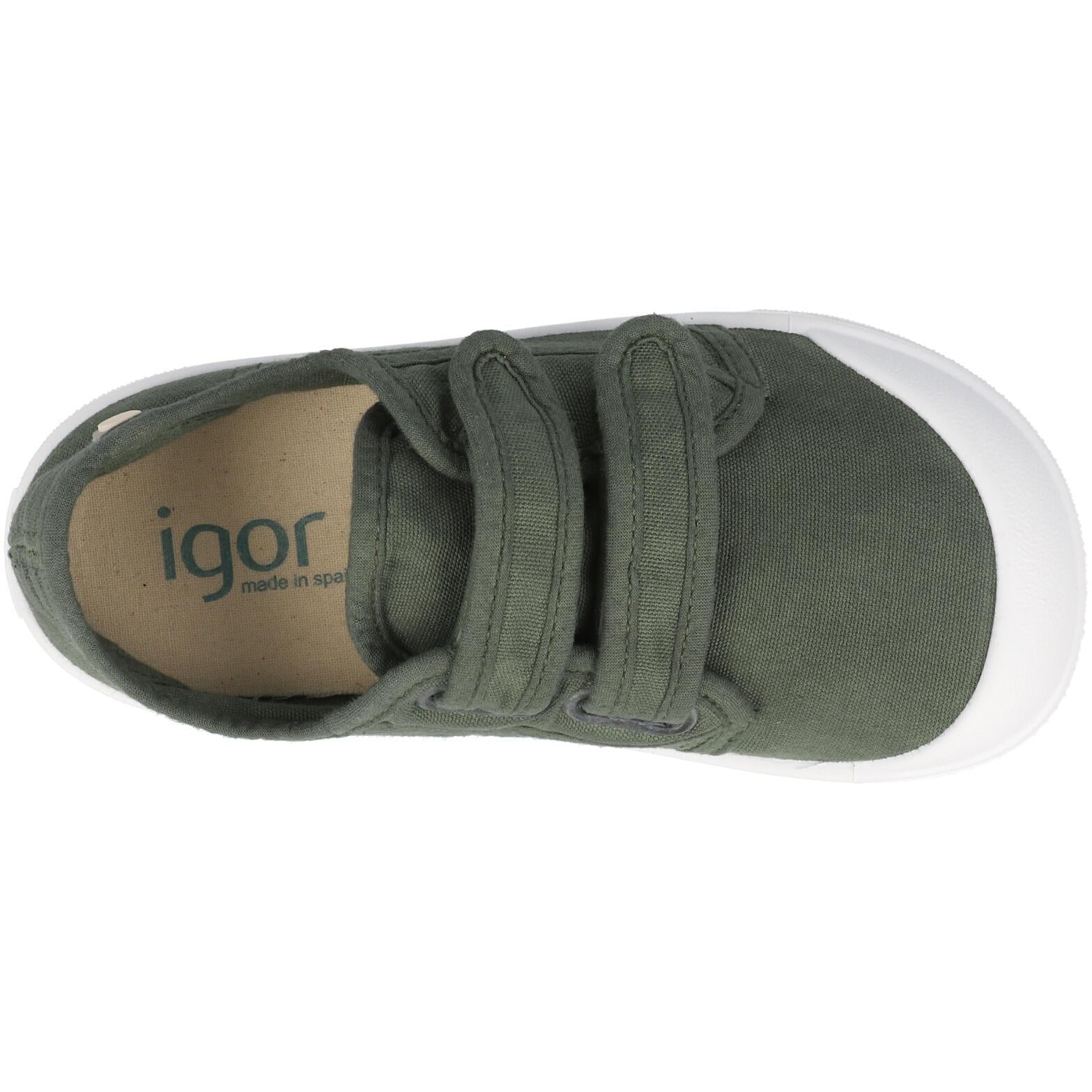 Igor Barefoot Canvas V Khaki S10348042