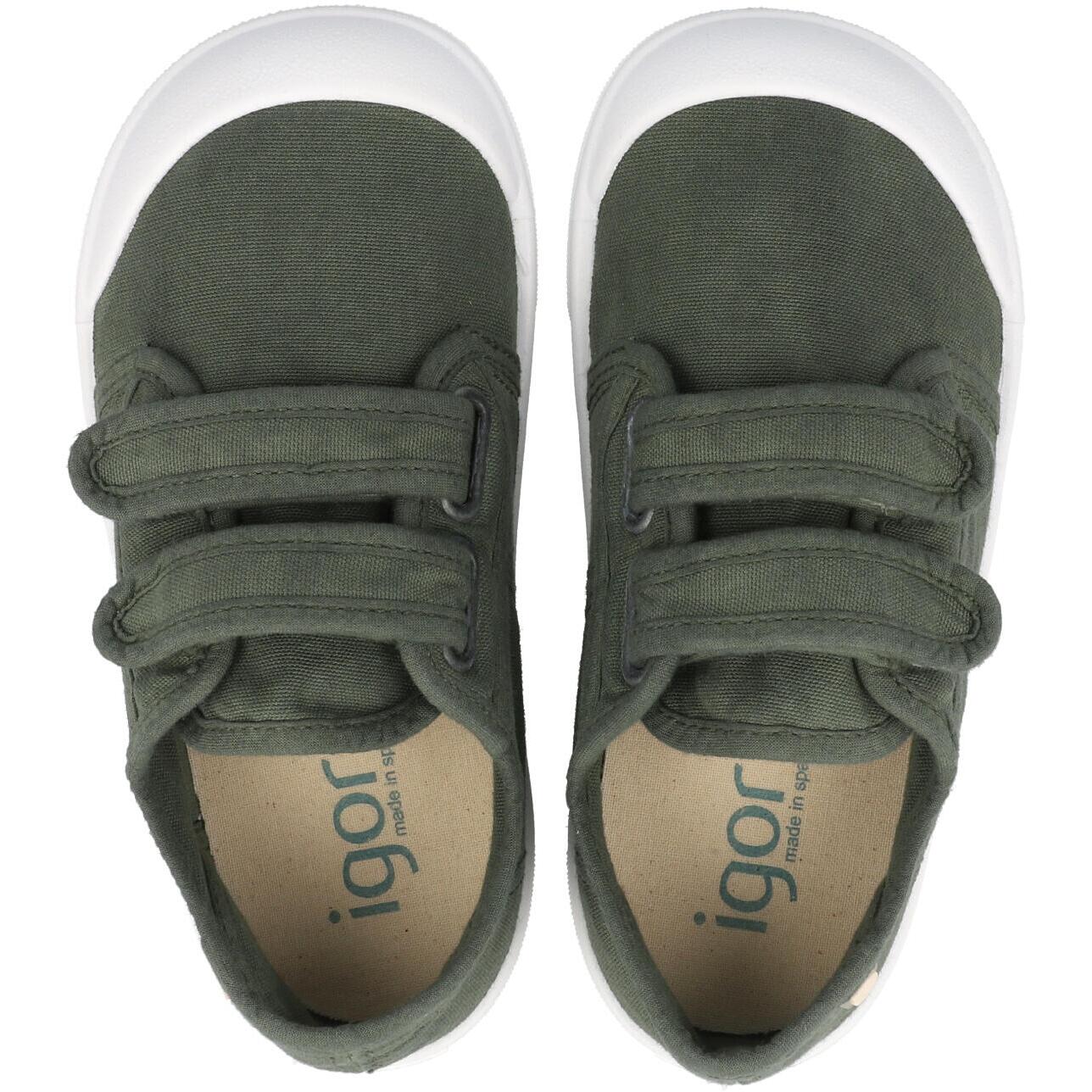 Igor Barefoot Canvas V Khaki S10348042