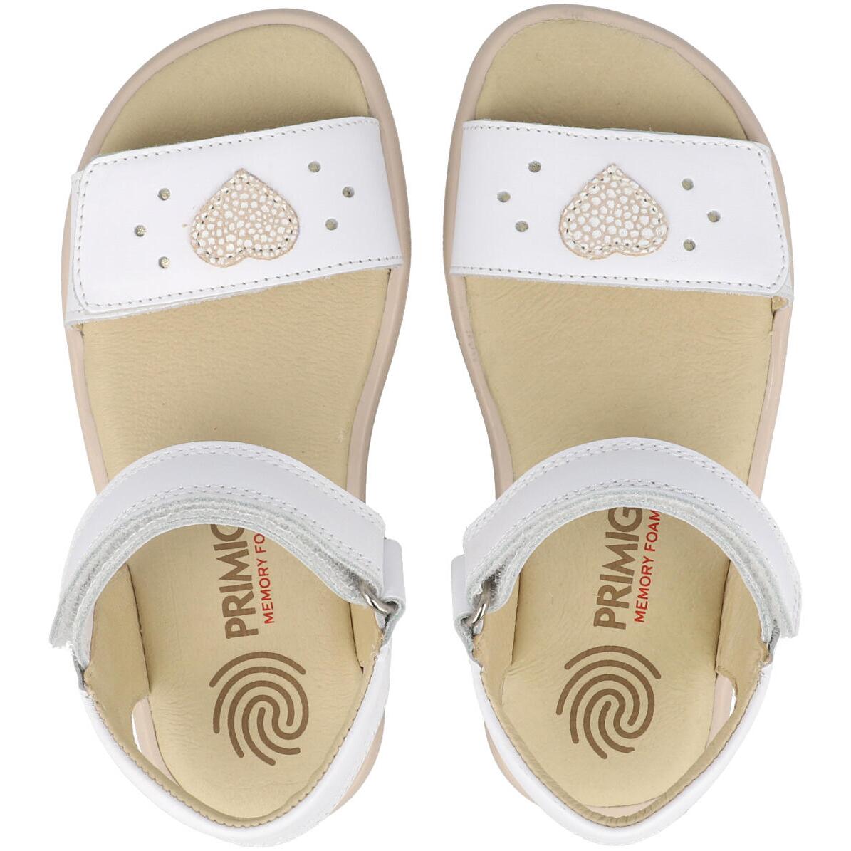Primigi Barefoot Thin White Sandals