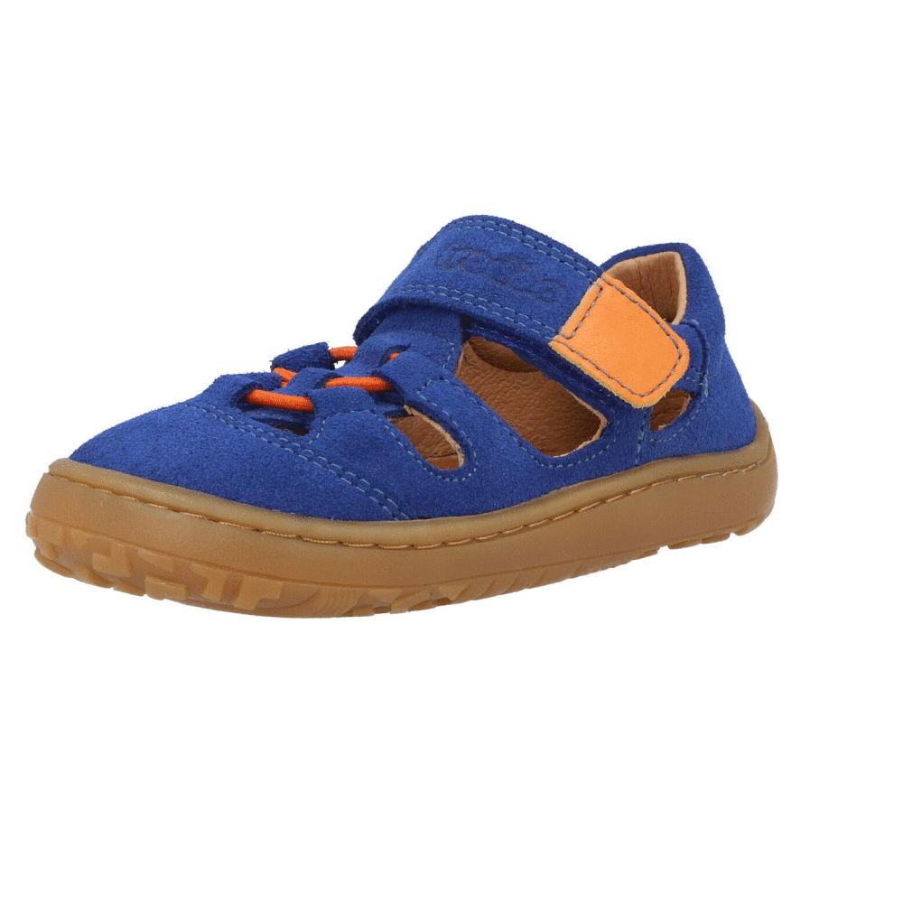 Froddo Barefoot Alex Elastic Sandal Blue Electric G31502901