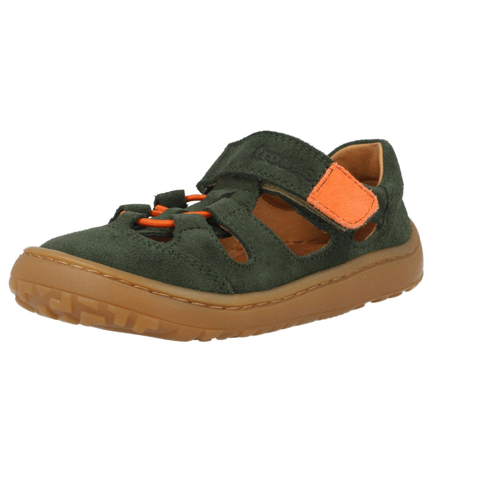Froddo Barefoot Alex Elastic Sandal Dark Green G31502904